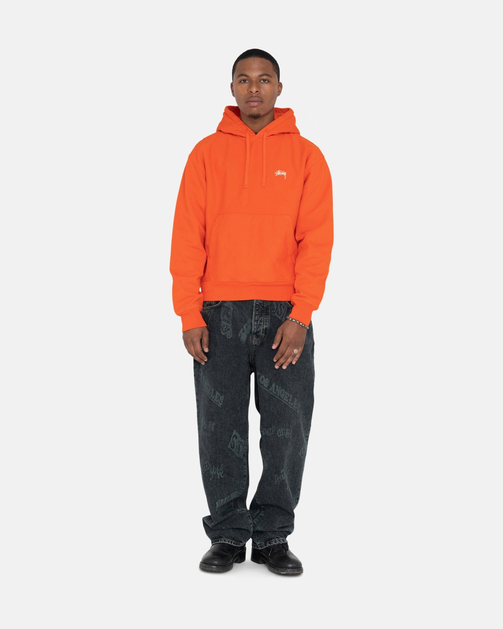 OVERDYED STOCK LOGO HOODIE