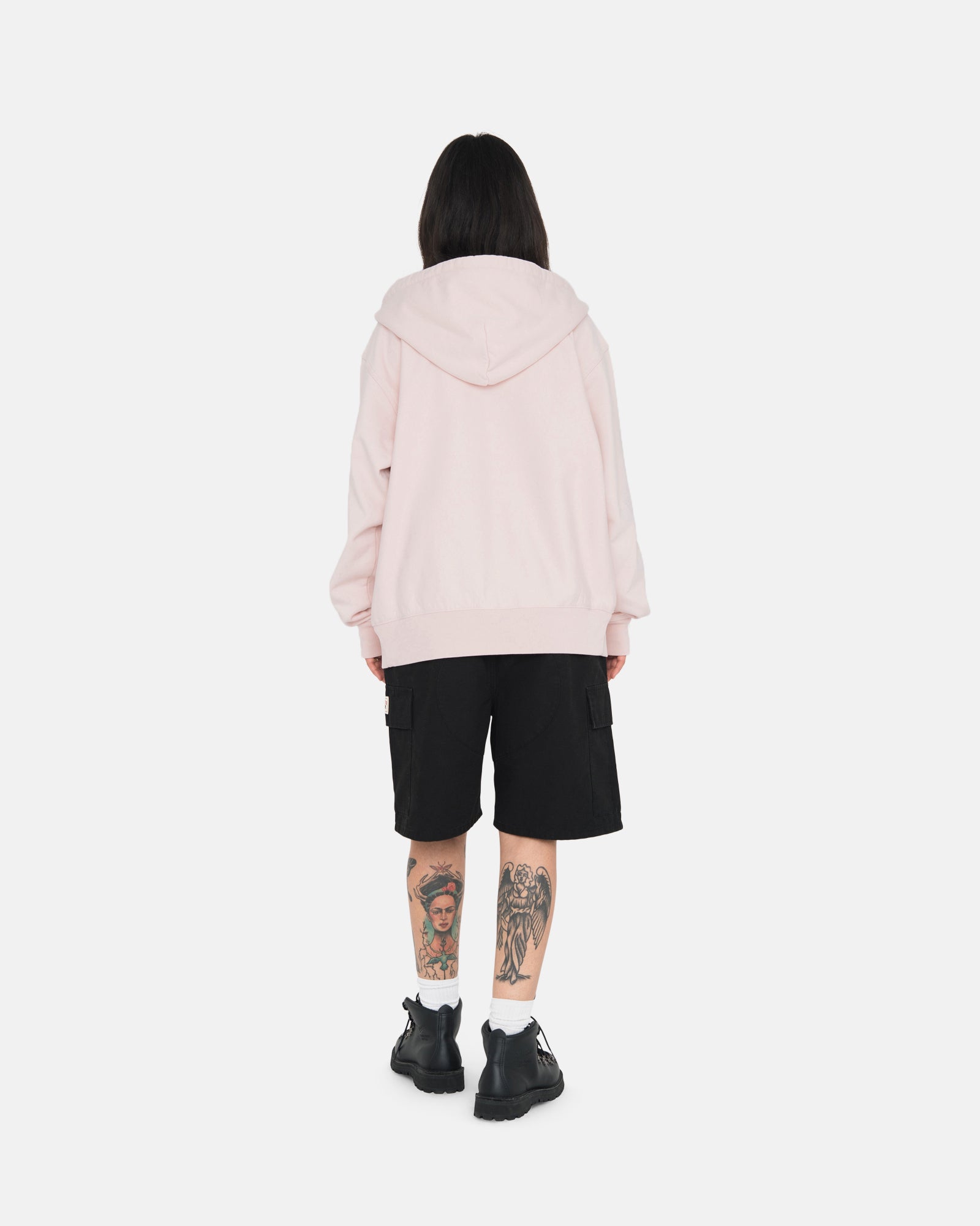 STOCK LOGO ZIP HOODIE