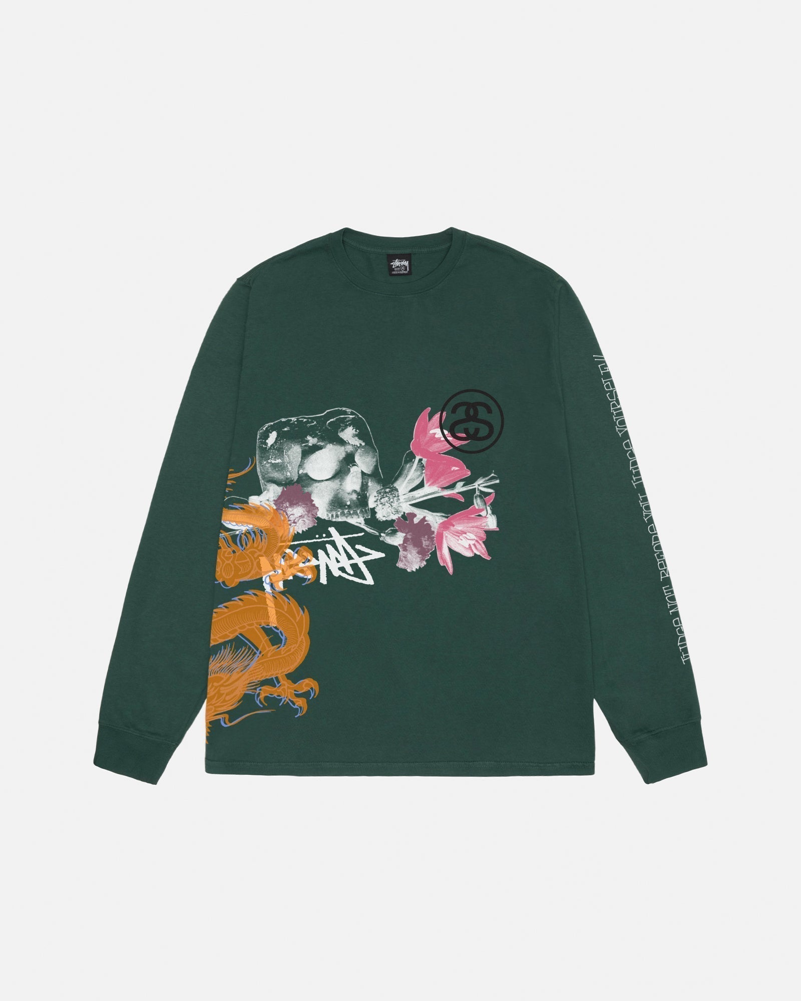 STRIKE LS TEE PIGMENT DYED