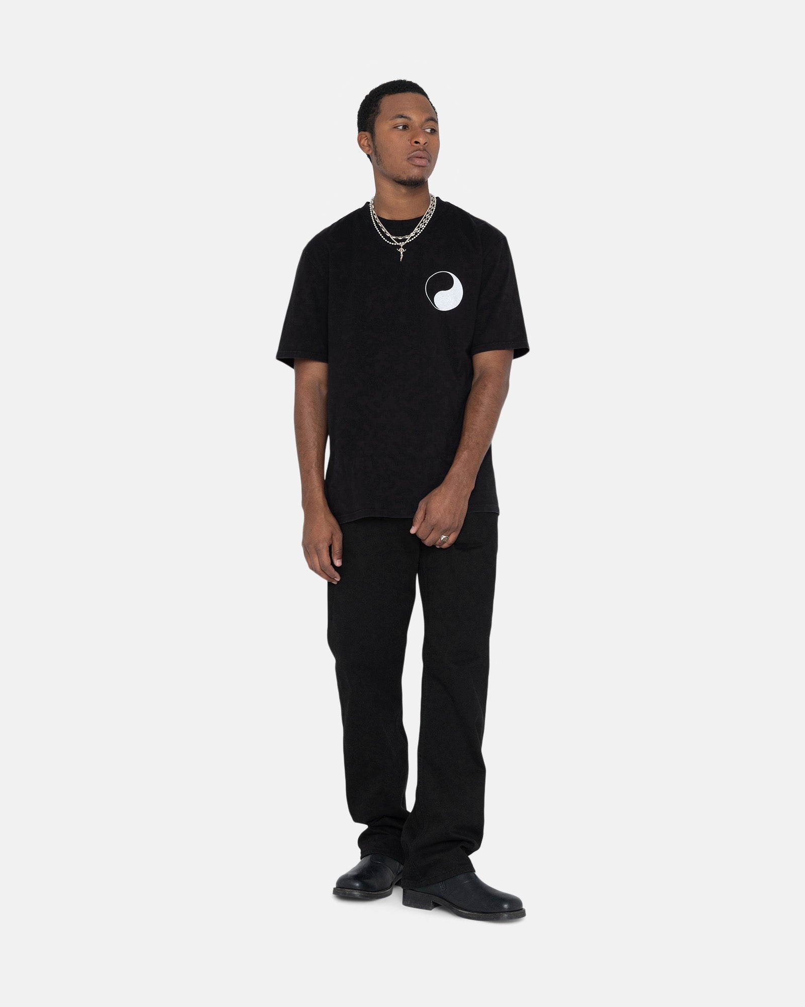 OUR LEGACY WORK SHOP YIN YANG PIGMENT DYED TEE