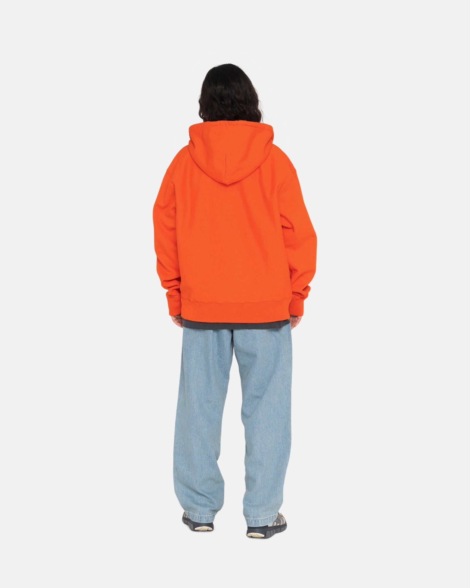 STOCK LOGO ZIP HOODIE