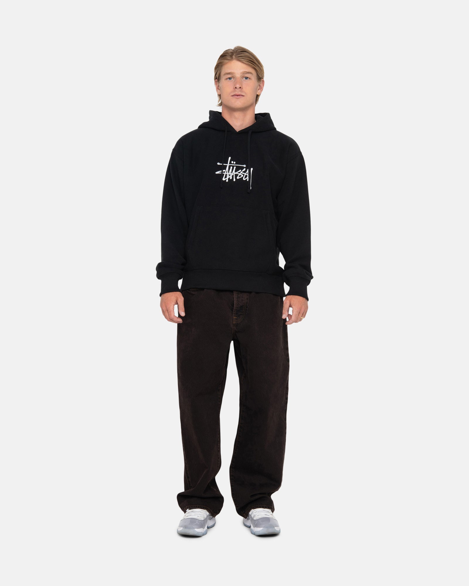 BASIC APPLIQUE HOODIE