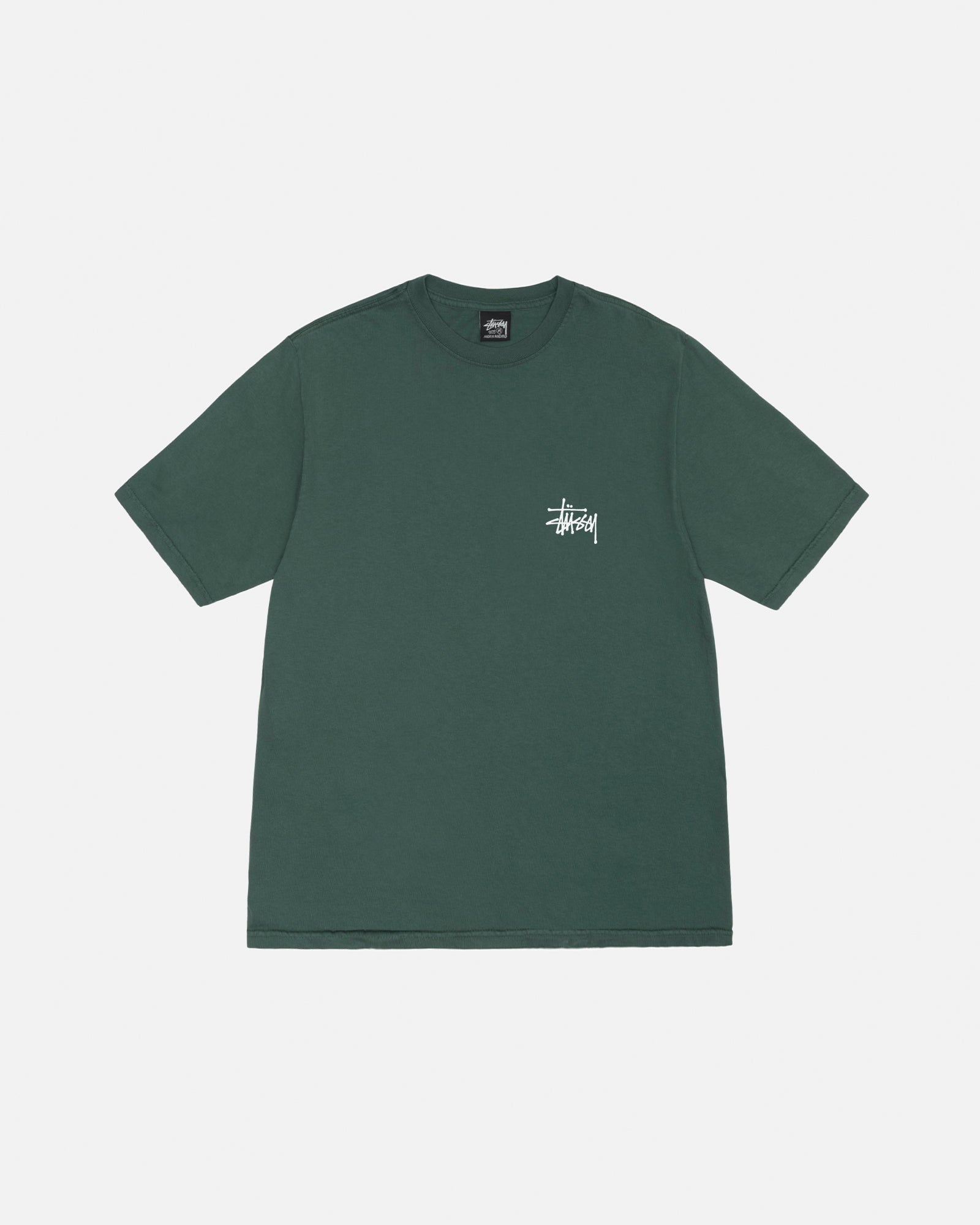 BASIC STÜSSY TEE PIGMENT DYED