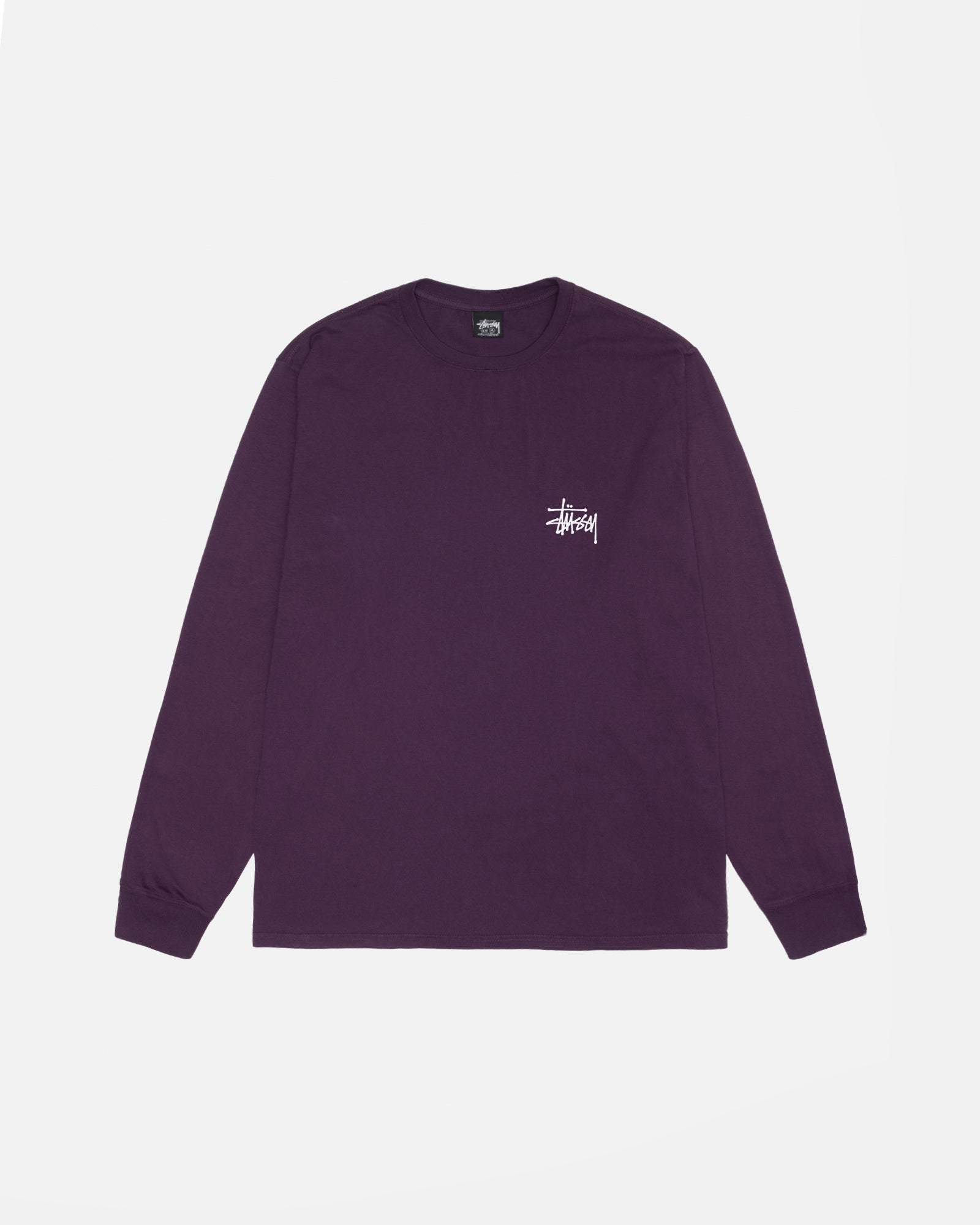 BASIC STÜSSY LS TEE PIGMENT DYED